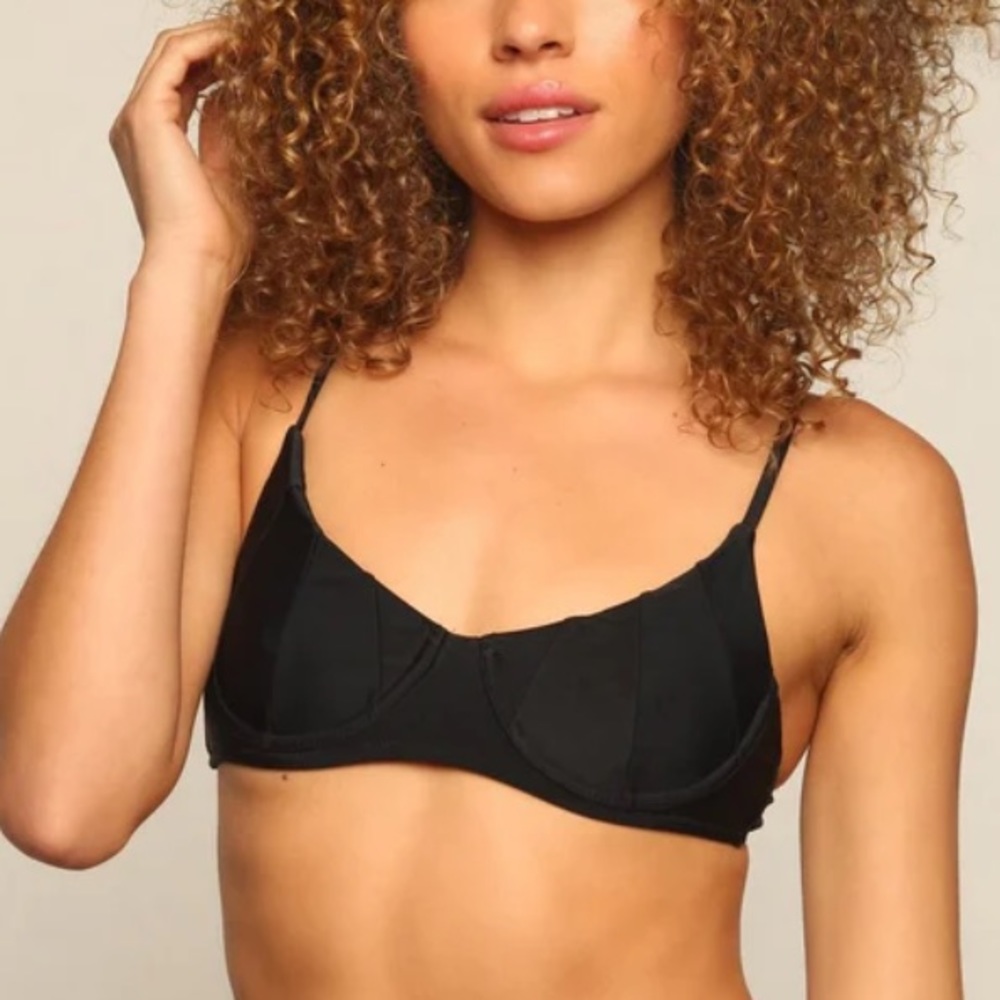 Sunny Bunny Swim Onyx Black Nora Top